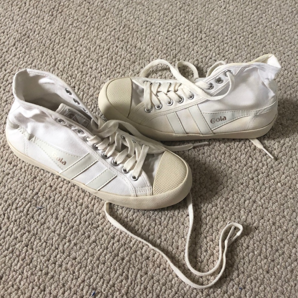 White Gola Hightops
